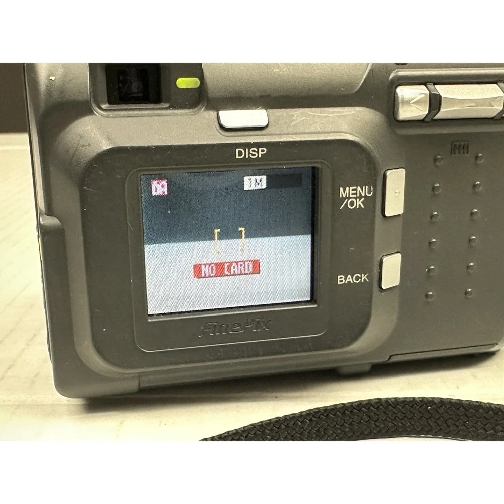 Fujifilm A205 Fine Pix 2.0 Mega Pixel Tested Working No SD Card No Battery